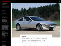 Der Automobilist website screenshot