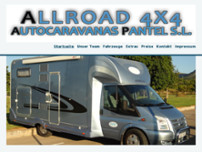 Allroad Autocaravanas Pantel S.L website screenshot
