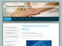 Physiopraxis Elisabeth Hanus website screenshot