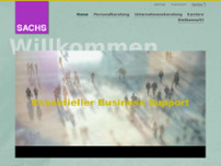 SACHS + SACHS + PARTNER GBR website screenshot