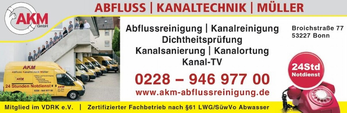 Bilder Abfluss Kanaltechnik Müller GmbH