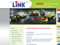 Link Landtechnik website screenshot