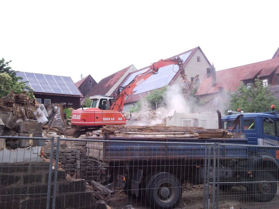 Bilder Schäfer Bagger und Abbrucharbeiten