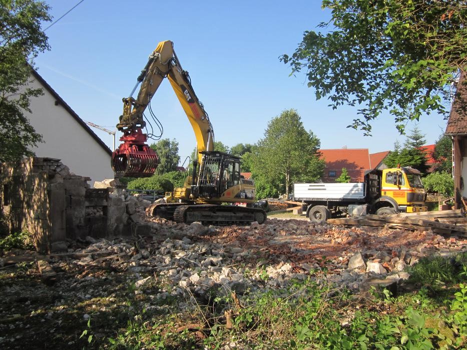 Bilder Schäfer Bagger und Abbrucharbeiten