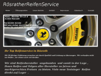 Rösrather Reifenservice website screenshot