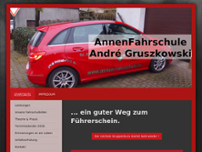 AnnenFahrschule website screenshot