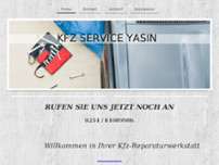 Screenshot for http://Www.kfz-service-yasin.de