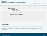 König HWES Handwerker- & Elektroservice website screenshot