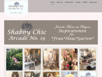 Shabby Chic Arcade No19 website screenshot