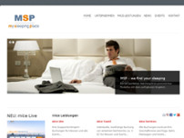 MSP Hotel & Event Service GmbH website screenshot