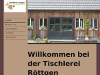 Tischlerei Röttgen website screenshot