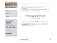 Technik & Service Oliver Schromm website screenshot