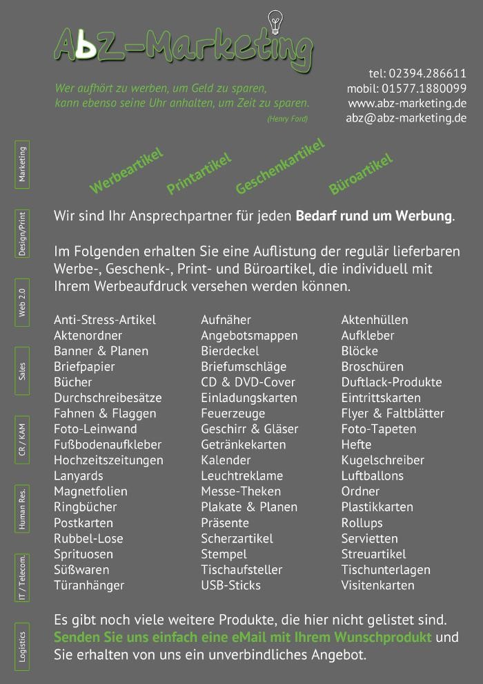 Bilder AbZ-Marketing