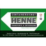 Bilder Henne Containerdienst