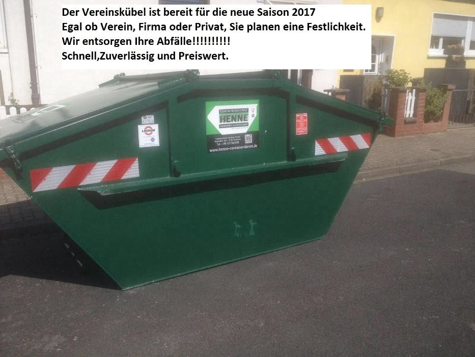 Bilder Henne Containerdienst