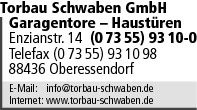 Torbau Schwaben GmbH Logo