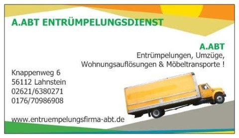 Bilder Firma Abt Entrümpelungen & Umzüge