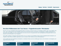 Taxi Imran - Flughafentransfer Wiesbaden website screenshot