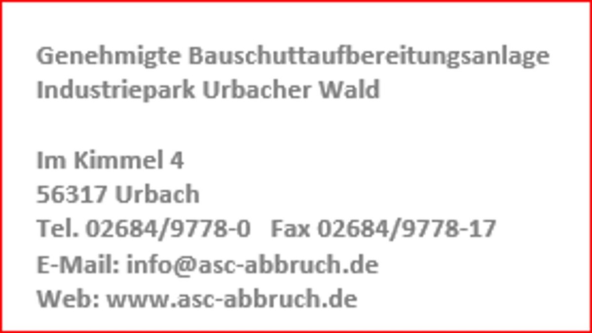 Bilder ASC Abbruch GmbH