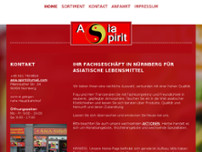 Asia Spirit website screenshot