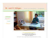 Kinder- und Jugendärztin Dr. Annina Höltgen website screenshot