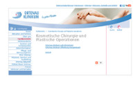 Plastische und Ästhetische Chirurgie - Dr. Tilman Schottler website screenshot