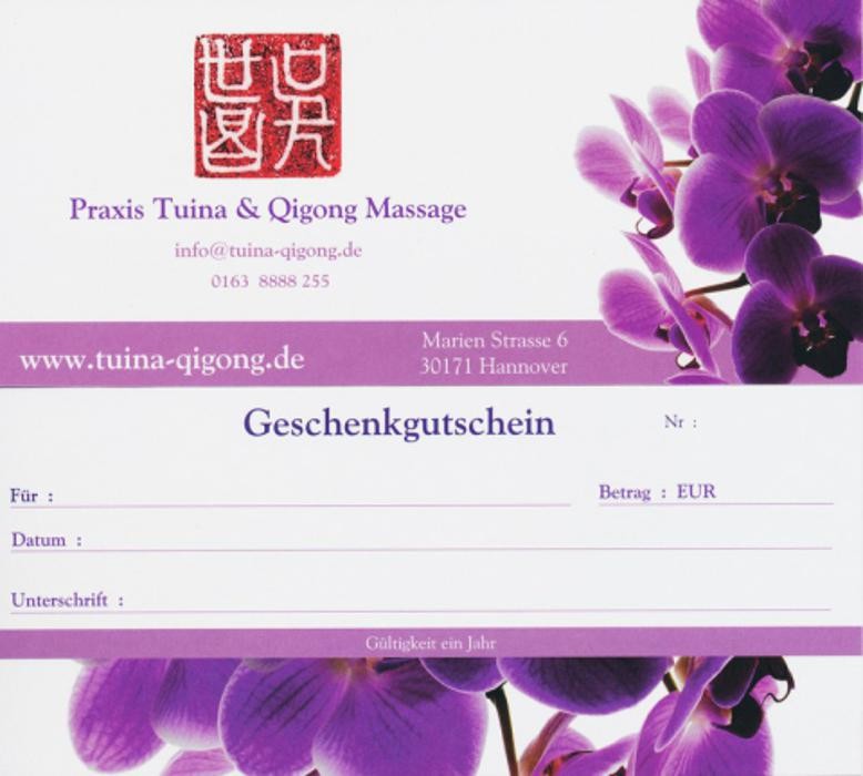 Bilder Praxis Tuina & Qigong Massage