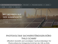 PV Sachverständigen Büro Thilo Scharf website screenshot