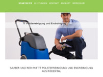 TT Polsterreinigung und Endreinigung website screenshot