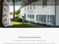 Schuster der Raumausstatter website screenshot