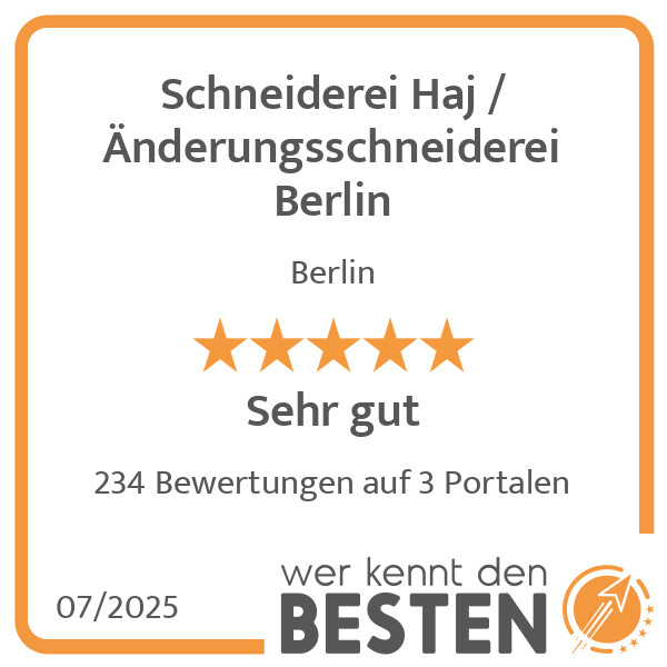 Bilder Schneiderei Haj / Änderungsschneiderei Berlin