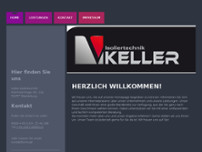 Keller Isoliertechnik website screenshot