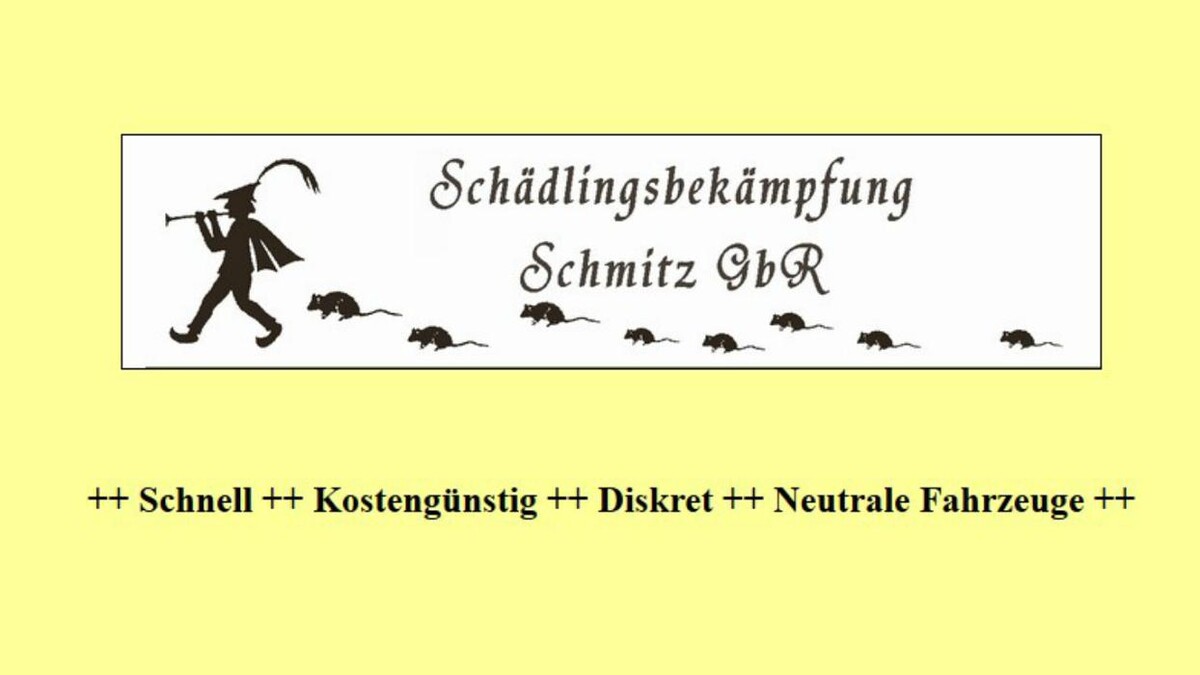 Bilder Schädlingsbekämpfung Schmitz GbR