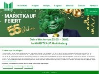 Website Screenshot MARKTKAUF Markkleeberg