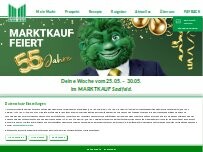 Website Screenshot MARKTKAUF Saalfeld