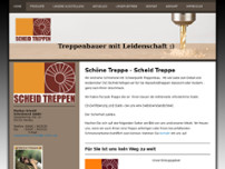 Treppenbau Scheid Hemau website screenshot