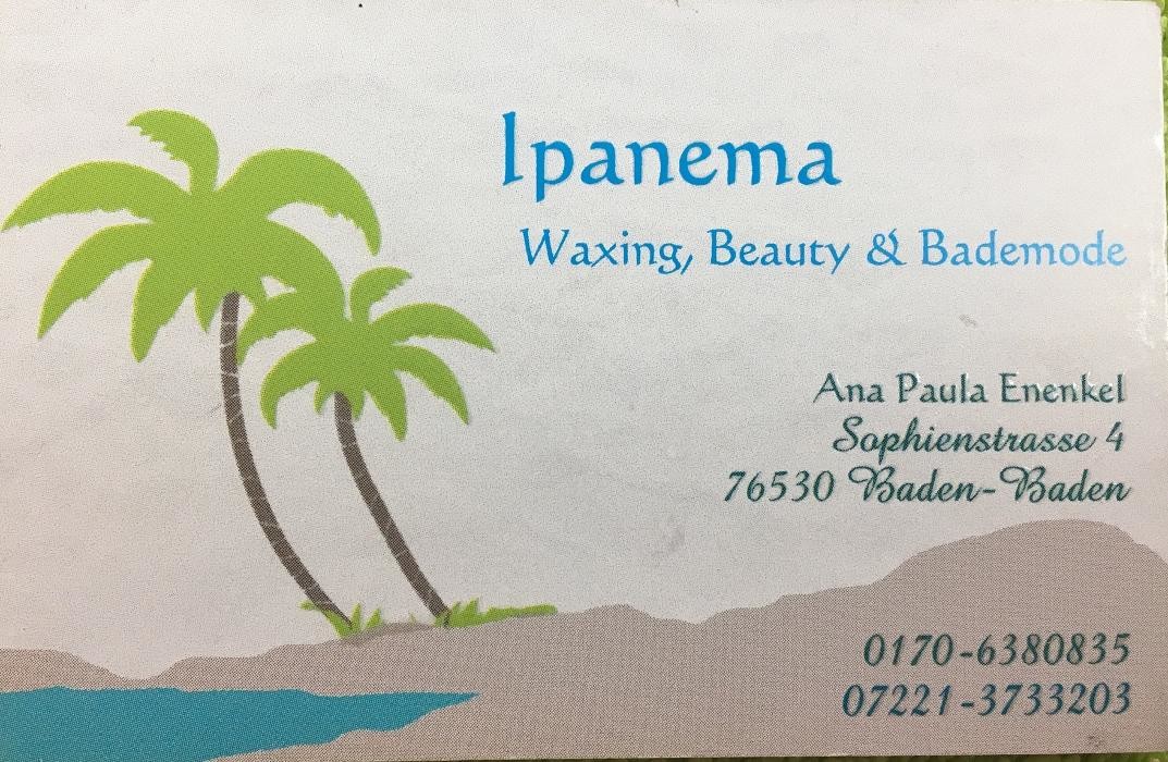 Ipanema Waxing, Beauty & Bademode Logo