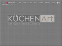 Küchen Art GmbH website screenshot