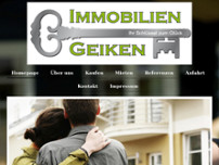Screenshot for http://www.immobiliengeiken.de