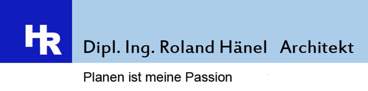 Architekt Dipl. Ing. Roland Hänel Logo
