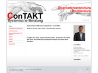 ConTAKT - Systemische Organisationsentwicklung website screenshot