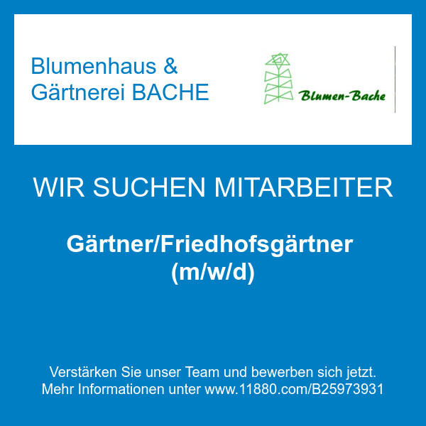 Bilder Blumenhaus & Gärtnerei BACHE