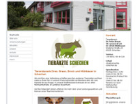 Tierarztpraxis Dres. Braun, Brock und Mühlbauer website screenshot