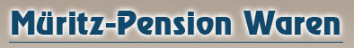 Müritz Pension - Waren-Müritz Inhaber Tino Kotsakidis Logo