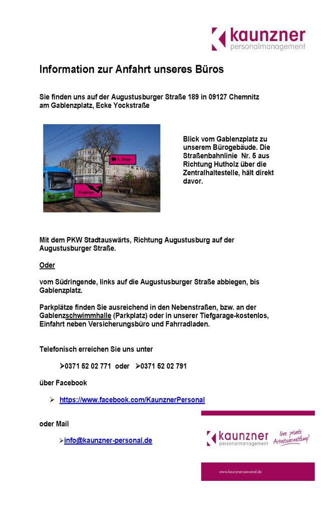 Bilder Kaunzner Personalmanagement