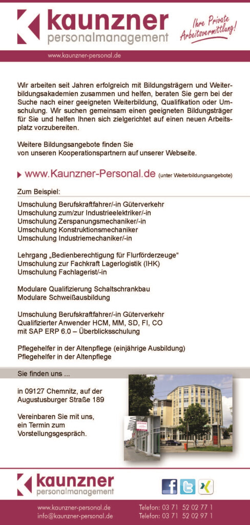 Bilder Kaunzner Personalmanagement