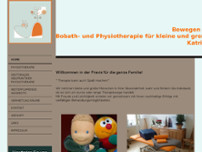 Physiotherapie BEWEGEN ERLEBEN Katrin Bojahr website screenshot