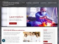 Website Screenshot Privatärztliche Praxis Frauenheilkunde/Dermatologie Gabriele Richter-Ueberhorst