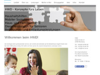 HWD-Konzepte fürs Leben website screenshot