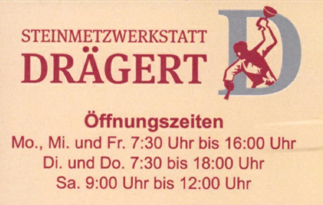 Steinmetzwerkstatt Drägert Logo